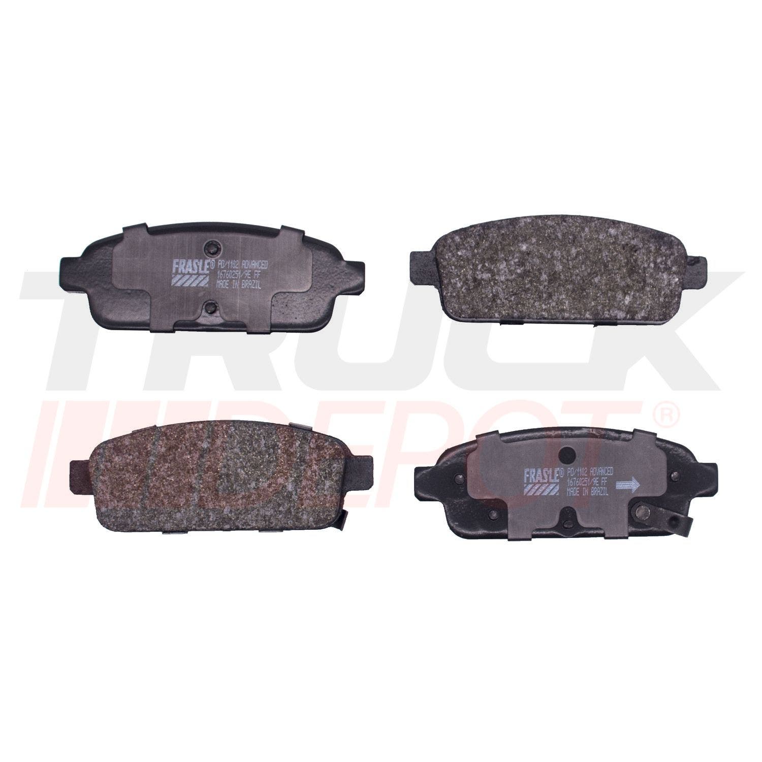 Pastilla de freno para Chevrolet Cruze 10-15 Sonic 12-17 Volt 11-13 trasera