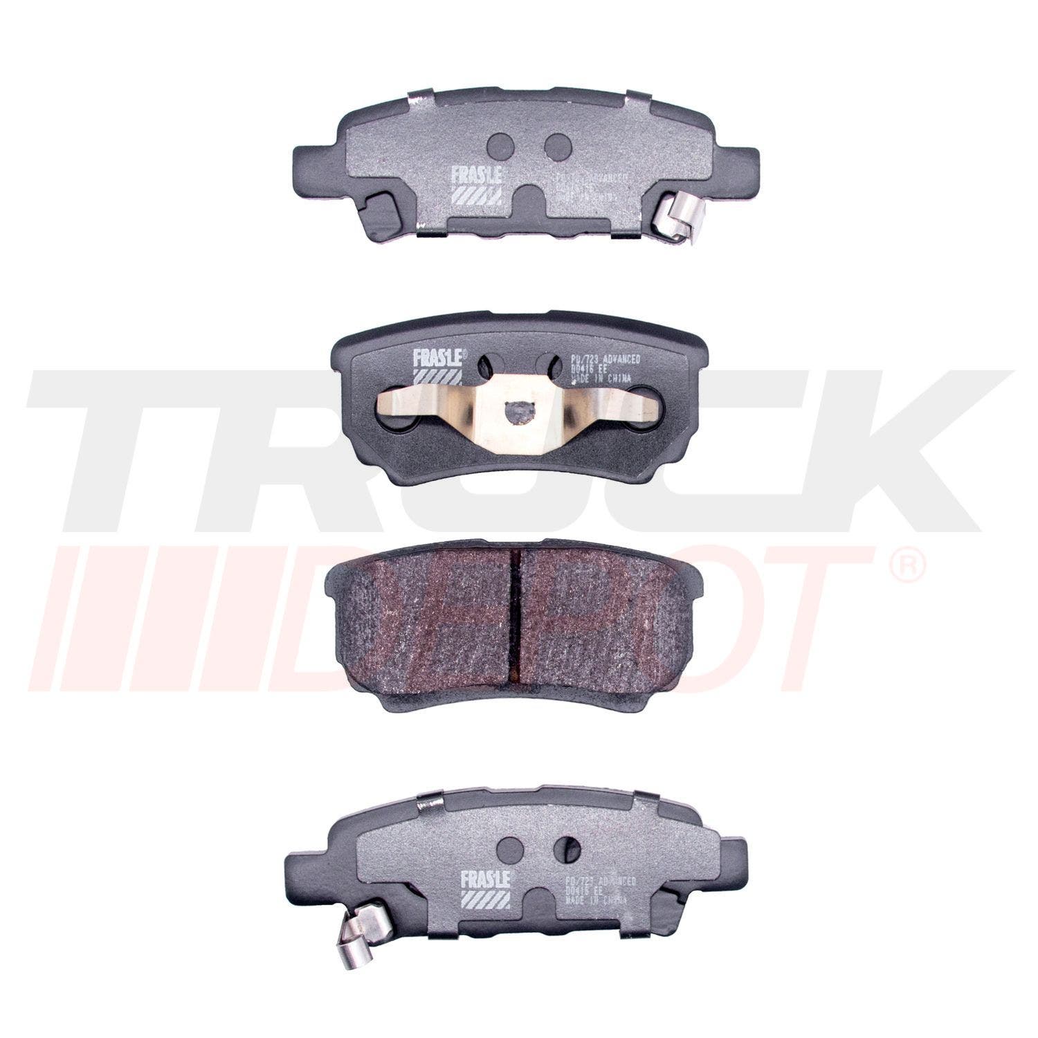 Pastilla de freno trasera Mitsubishi 04-16 Outlander 05-06 Jeep Compass 07-17