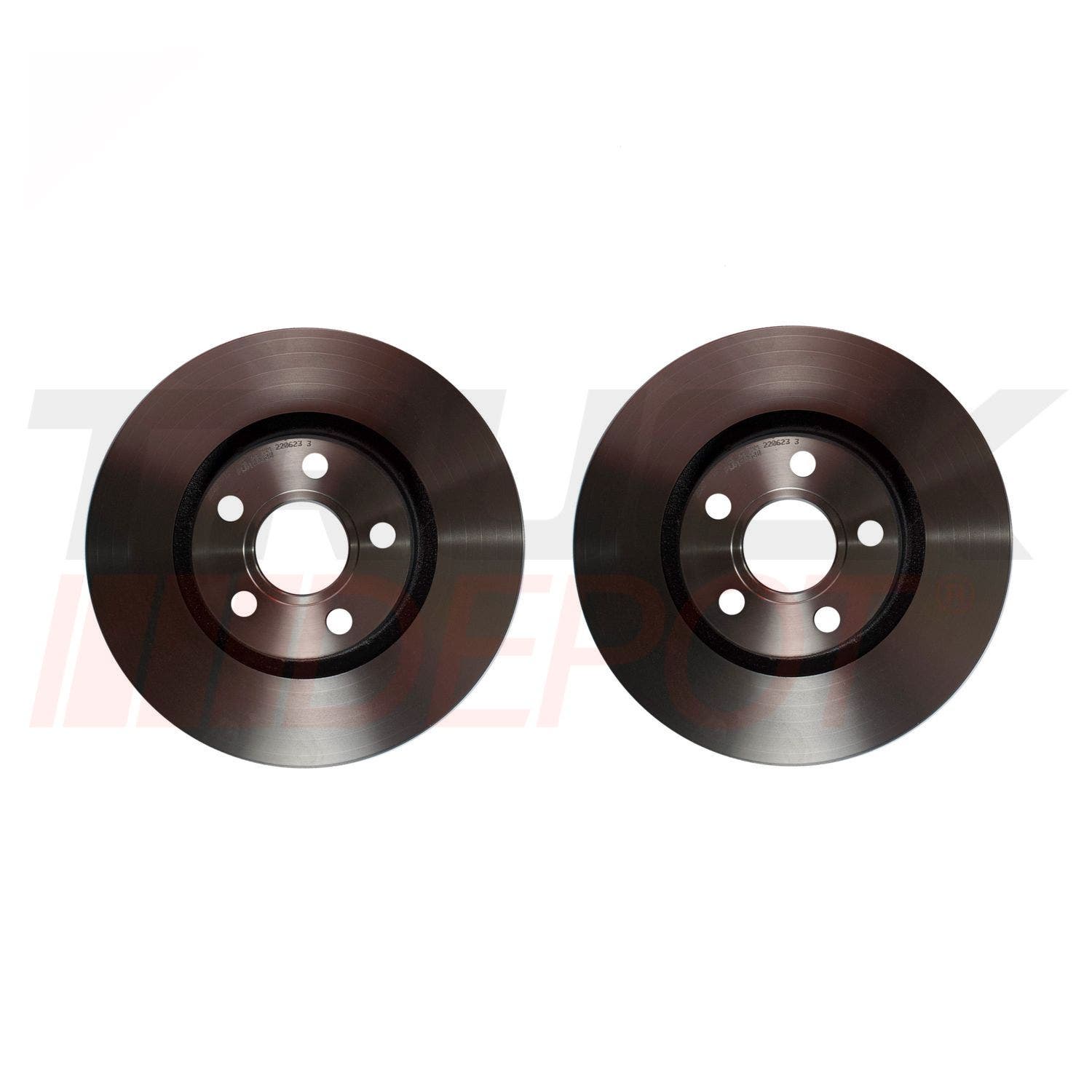 Disco de freno frontal Ford Escape 13-19 motor 2.5 1.6 eng {D1044}