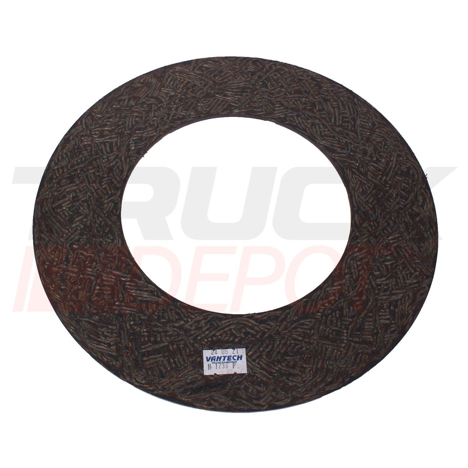 1236 pasta para disco 12 7/8 x 7 1/4 x .156