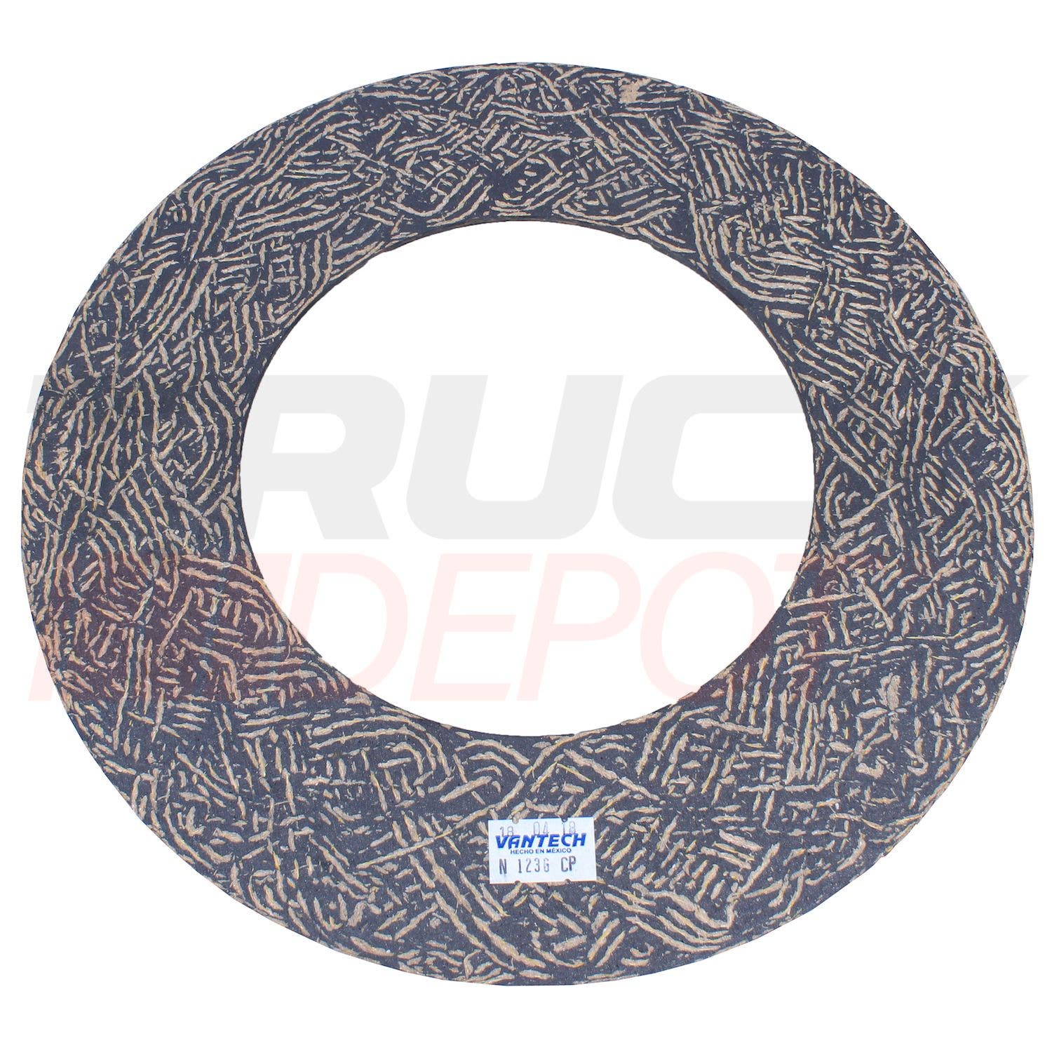 1236 pasta para disco 12 7/8 x 7 1/4 x .150