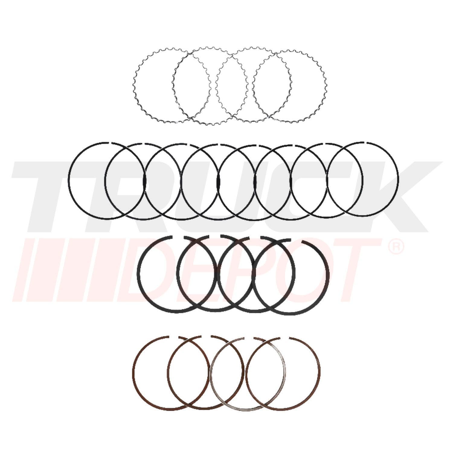 Juego de anillos Toyota Corolla 1ZZ