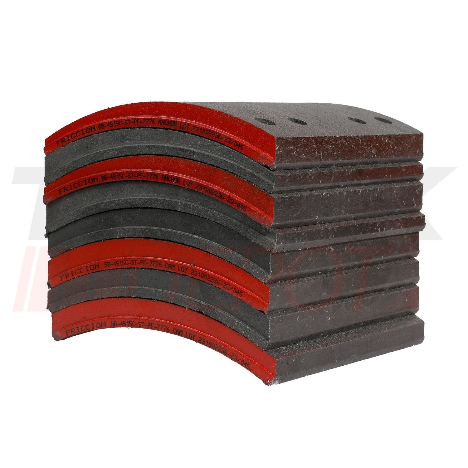 Juego de fricción en block trasera 4515 std NA-7776