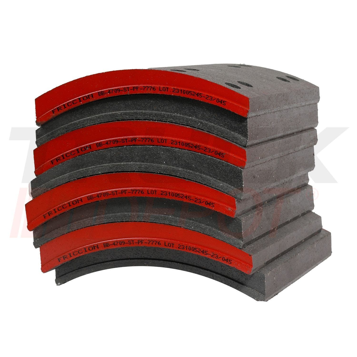 Juego de fricción en block trasera 4709 std NA-7776
