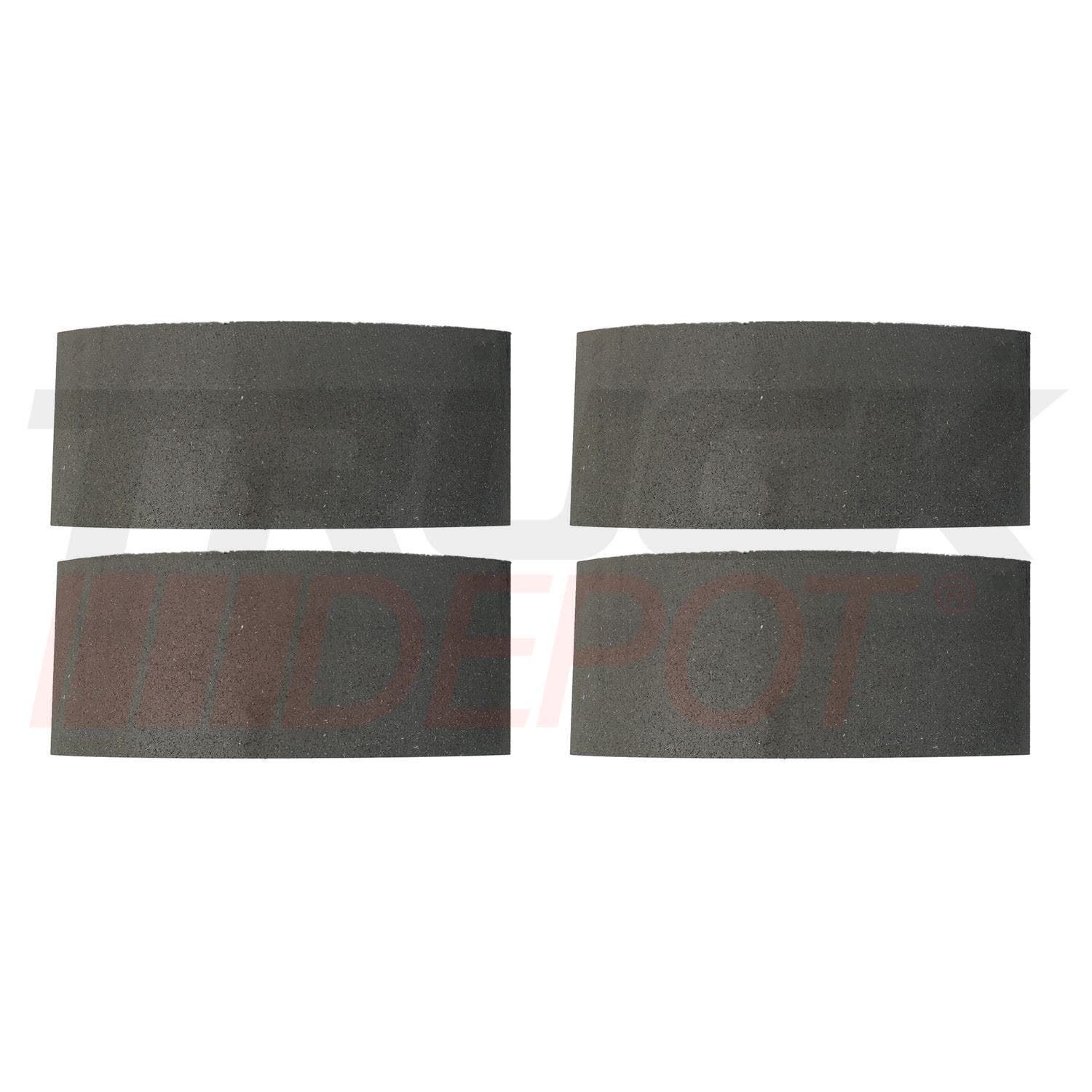 Juego de segmento 3/8 x 4 2137 STD 4X PF NA-friccion