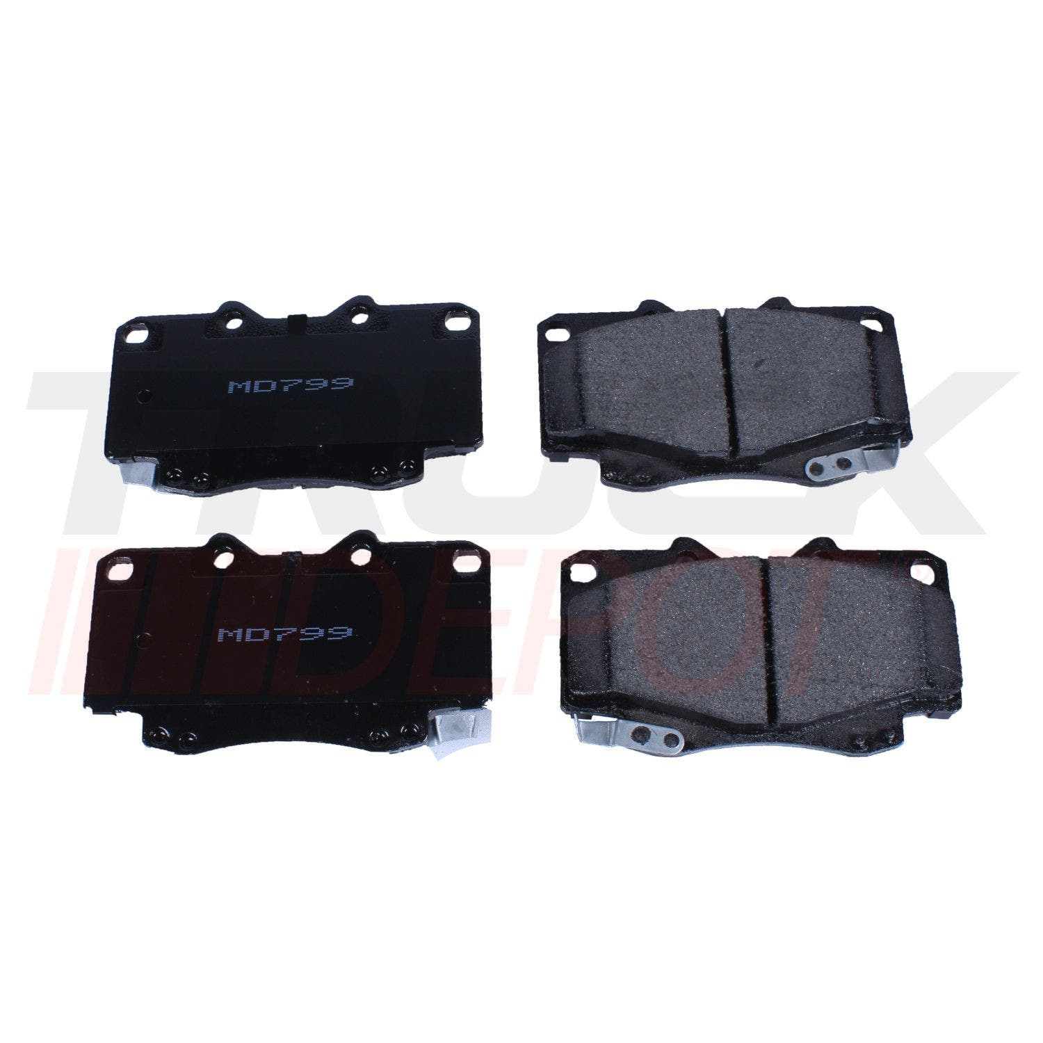 Pastilla de frenos Toyota Pick Up 89-95 4Runner 88-91/95-02 Tacoma 95-04 Hilux 89-06/D436