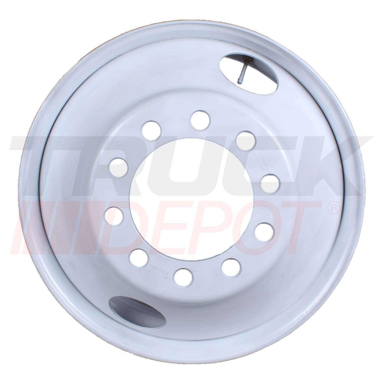 Rin de 10 agujeros 24.5 x 8.25 2PE tuerca y capuchon capacidad 8000 lbs