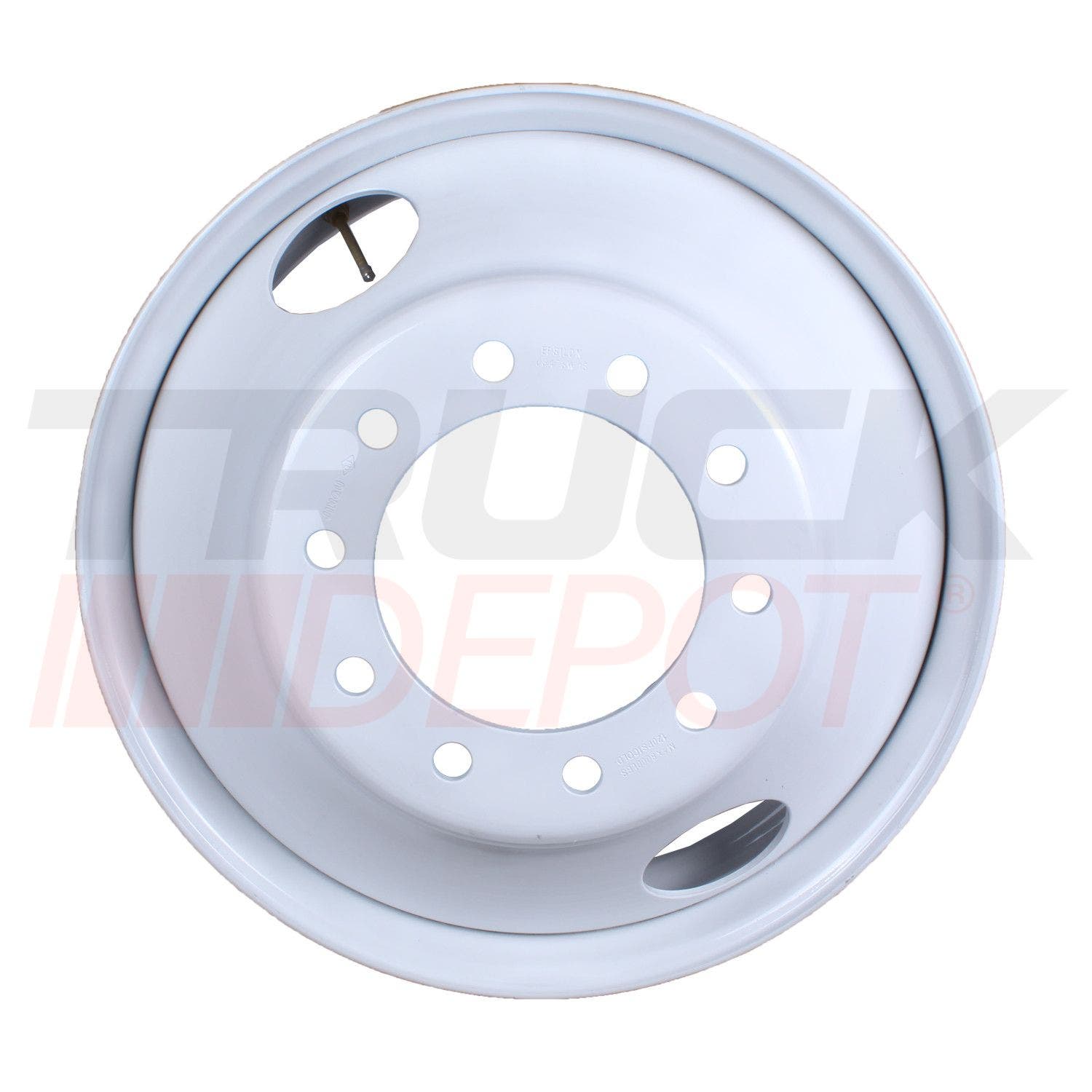 Rin milimetrico de 10 agujeros 24.5 x 8.25 capacidad 8,000 libras