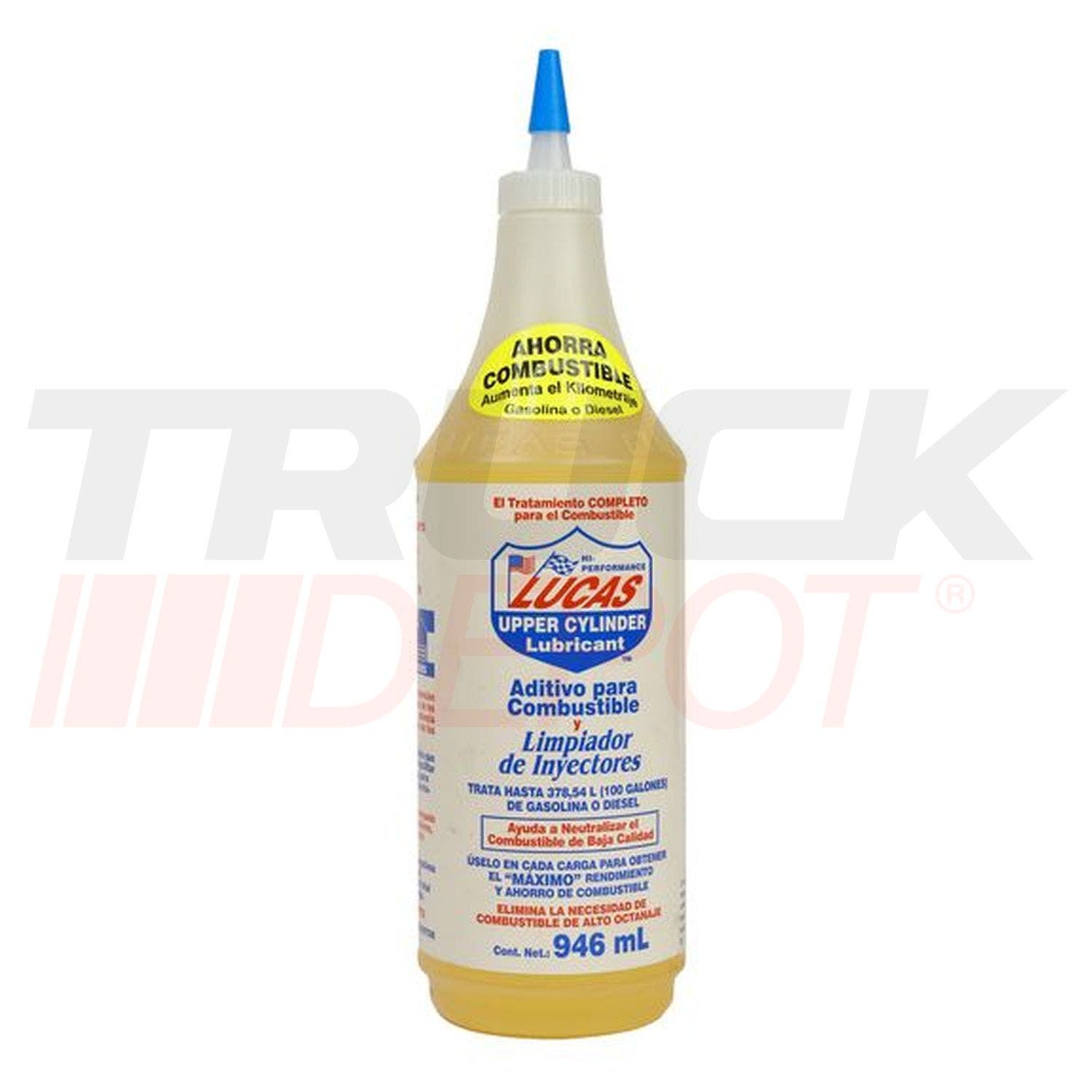 Litro de tratamiento para combustible y limpiador de inyectores Lucas Oil