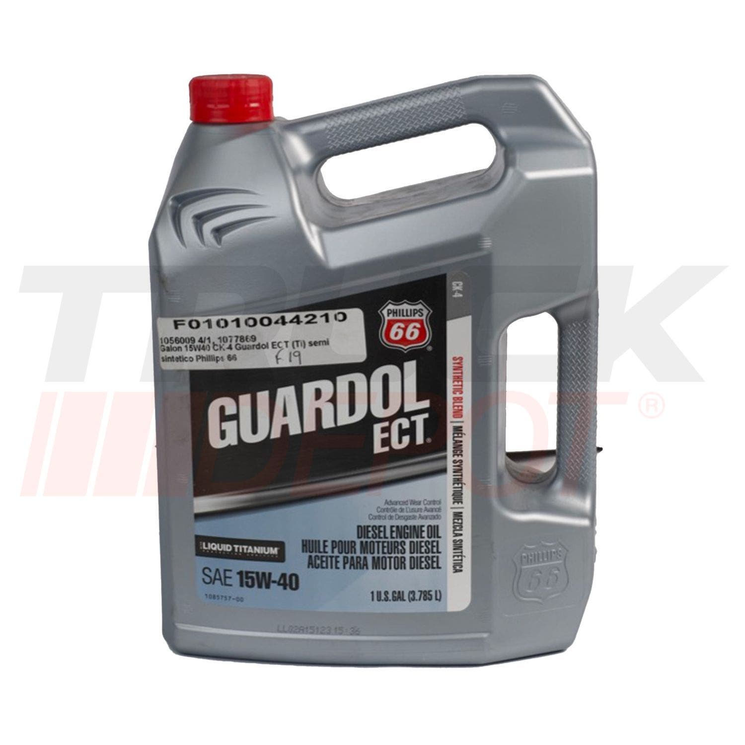 Galón de 15W40 CK-4 Guardol ECT (Ti) semi sintético Phillips 66