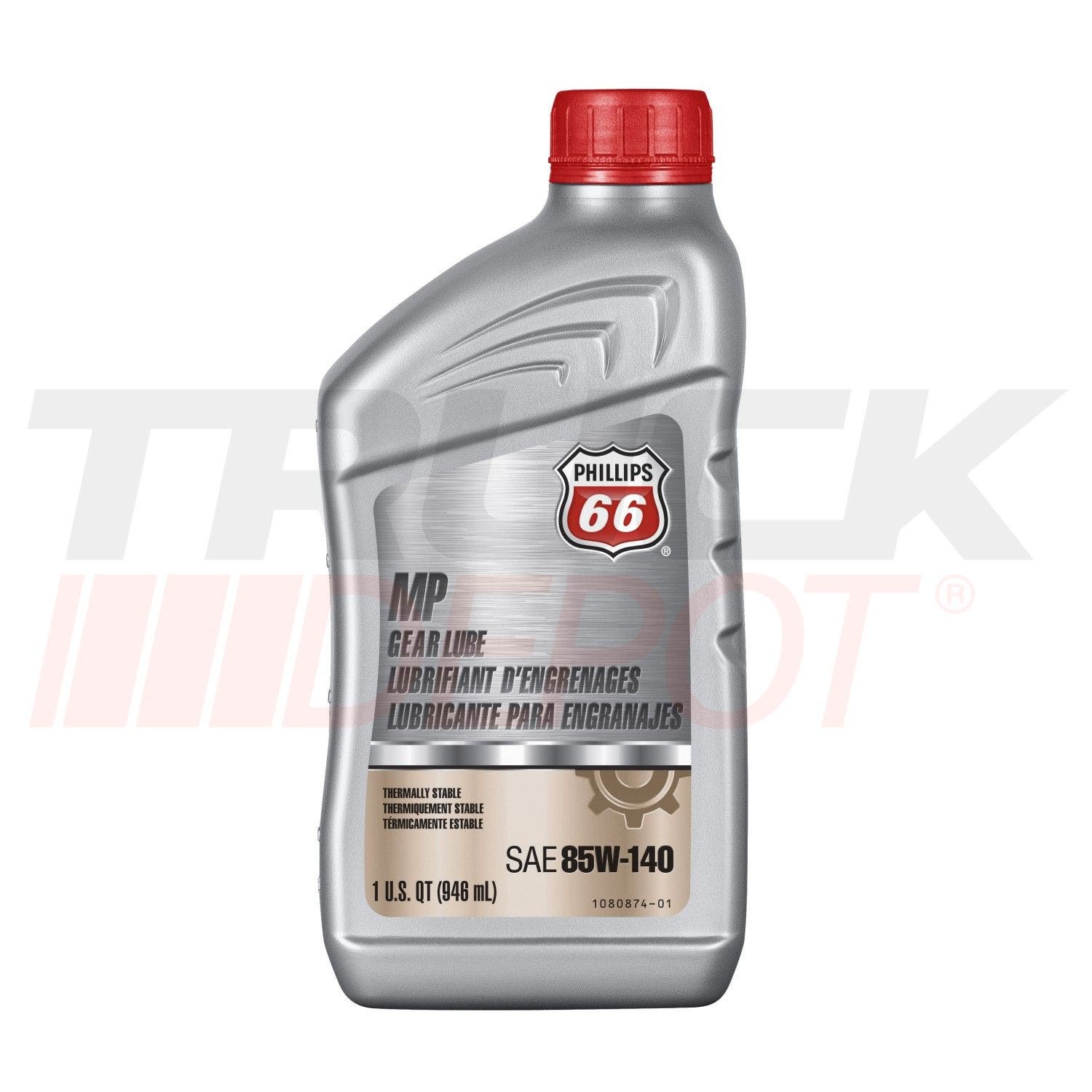 Cuarto de 85W140 MP Gear Lube Phillips 66