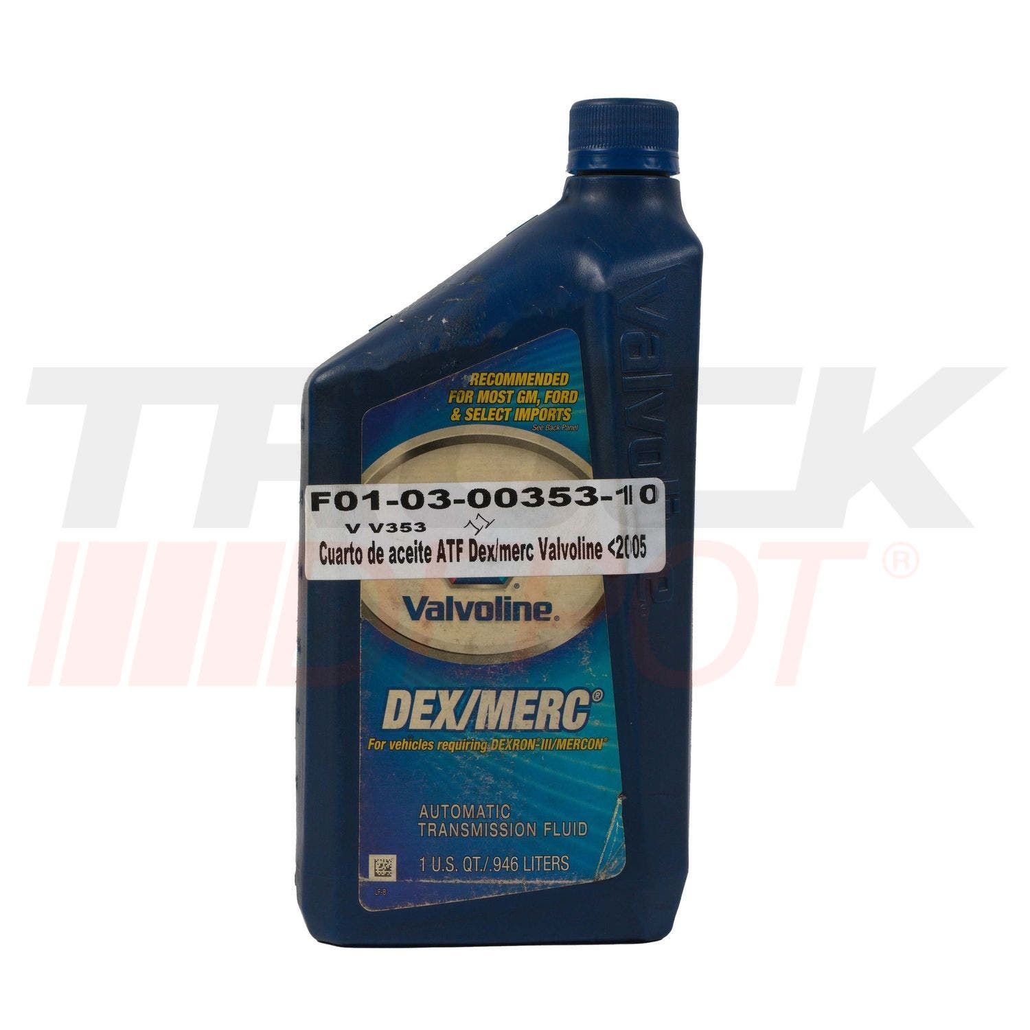 Cuarto de aceite ATF Dex/merc Valvoline <2005