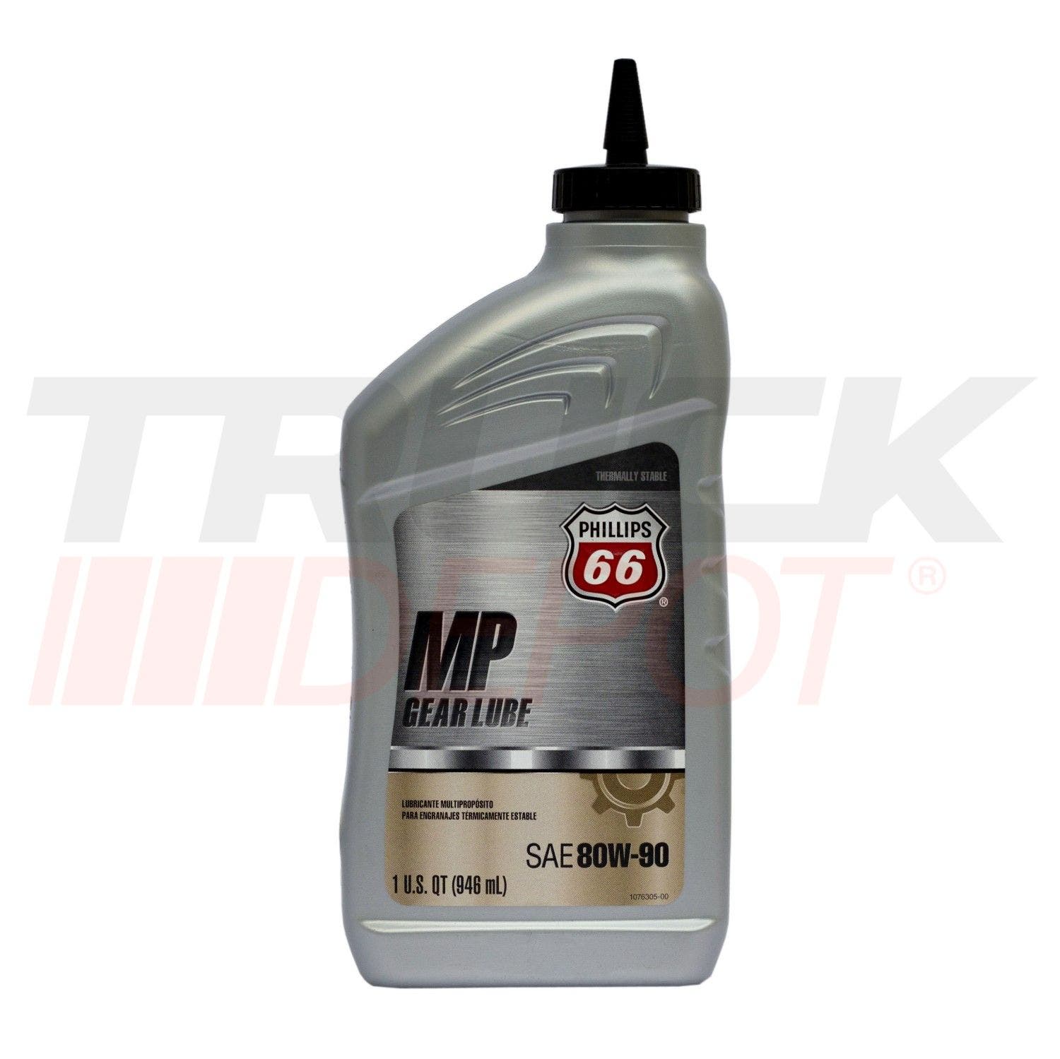 Cuarto de 80W90 MP Gear Lube Phillips 66