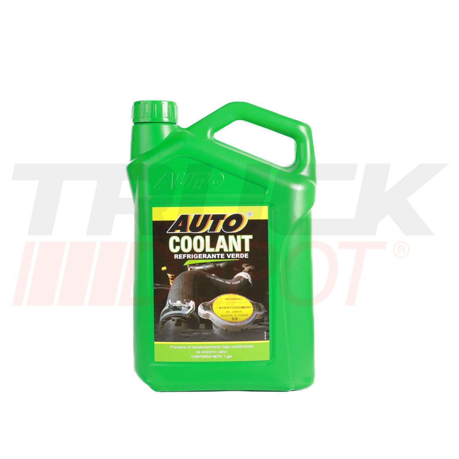 Galon de coolant Verde Auto/ve (caja 6 unidades)