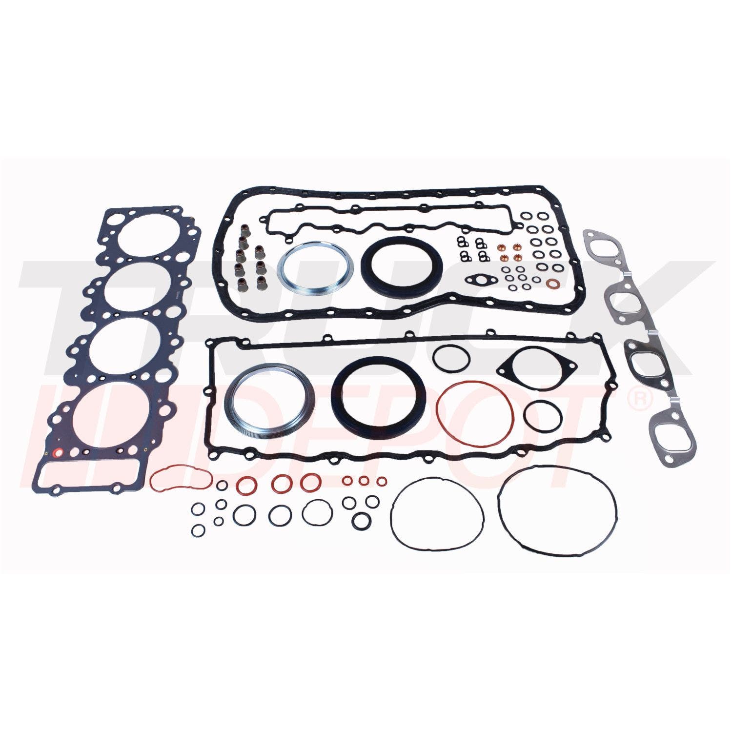 Juego de empaques motor 4HF1/4HG1 Isuzu  2008 en adelante