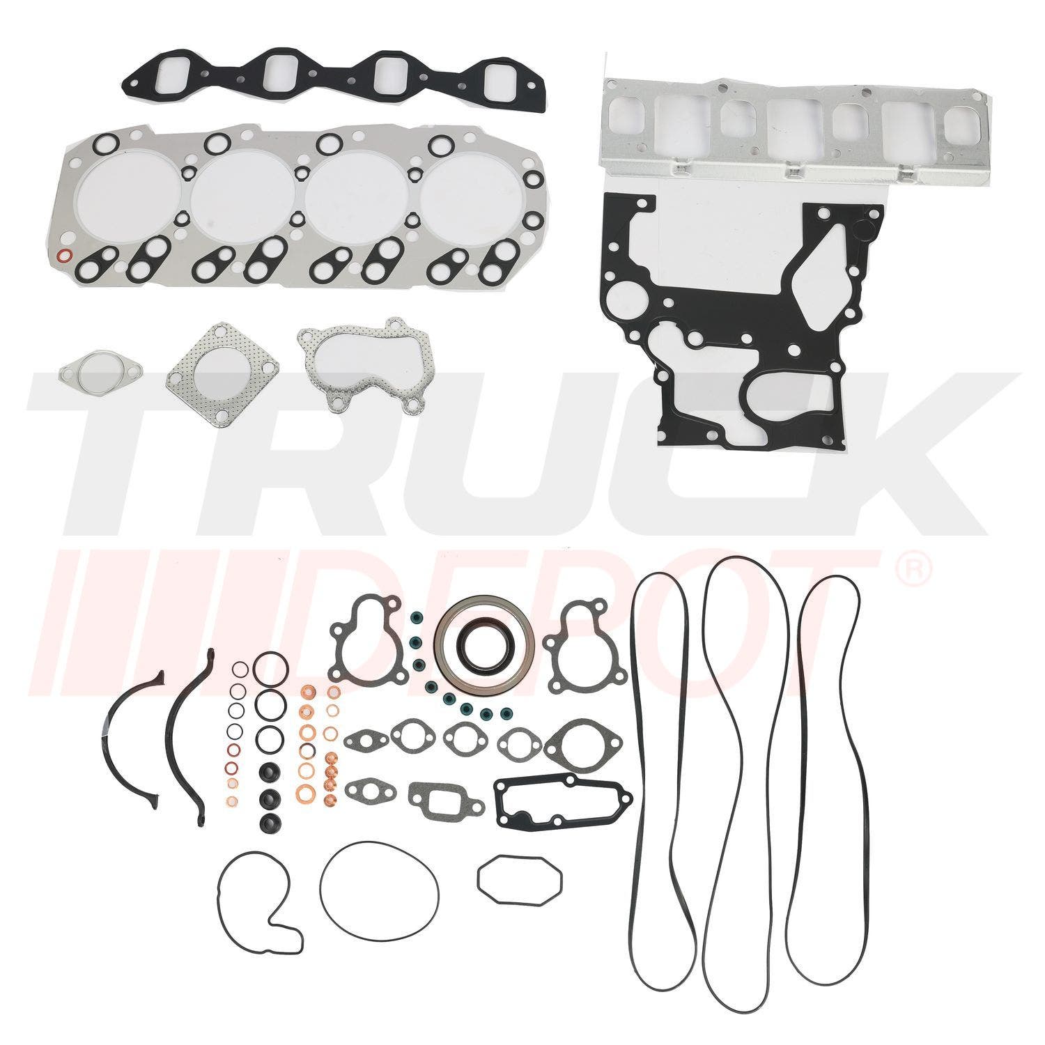 Juego de empaques motor 4JH1 Isuzu