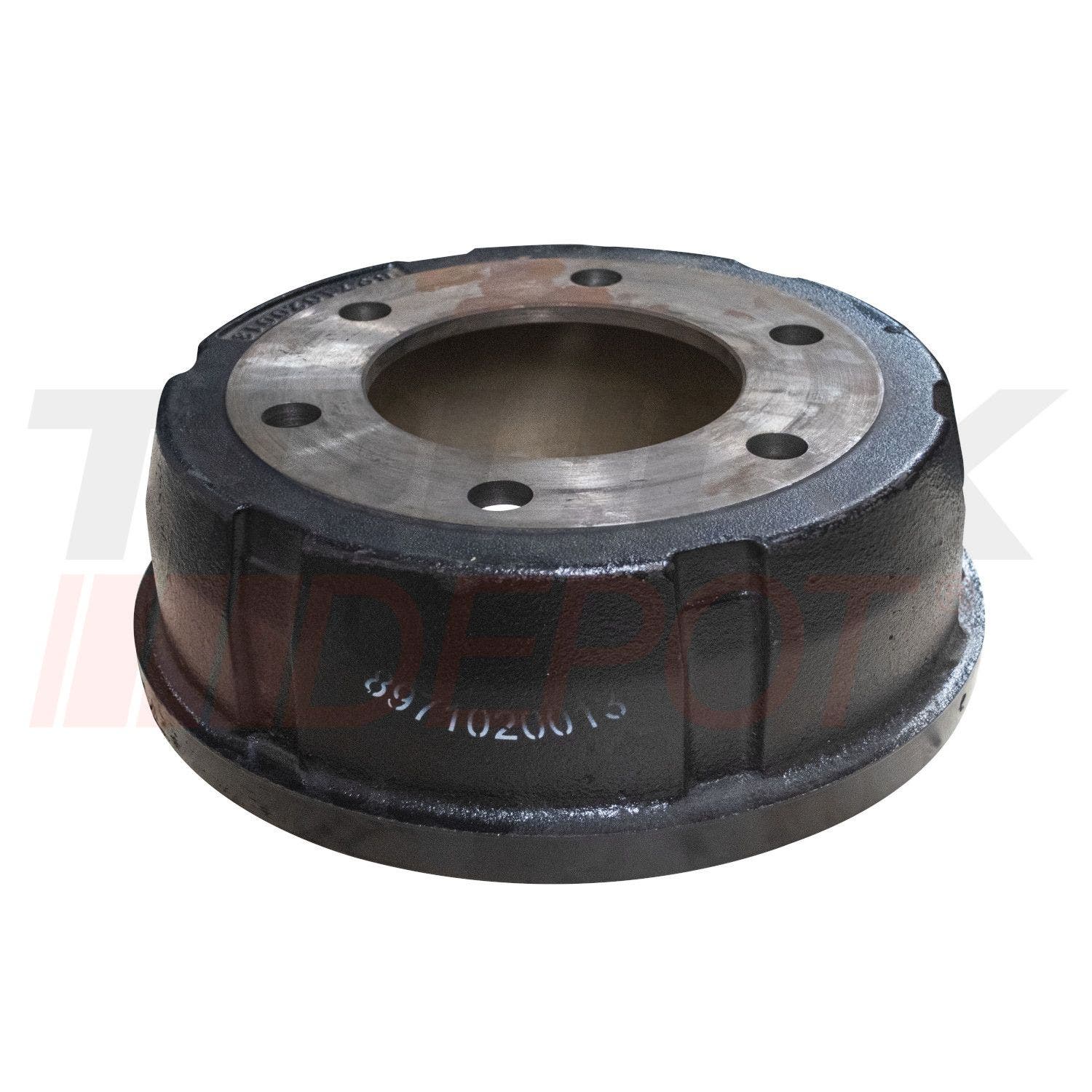 Tambor de freno 6 agujero trasero Isuzu NQR/NPR friccion 4"