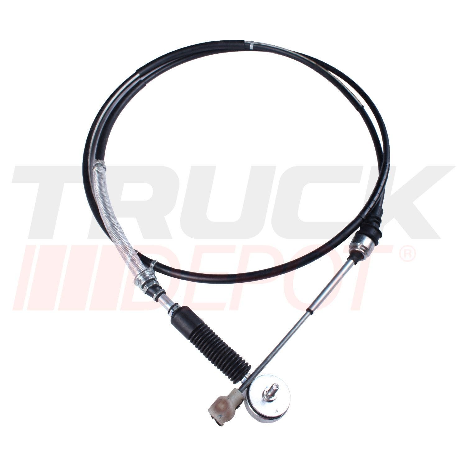 Cable de cambios cabeza plástica/argolla Seg/Seg Hino Dutro PP116"/SS 98"