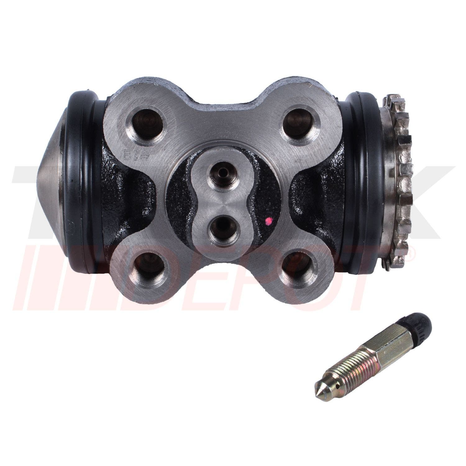 Bomba de frenos trasera 1 1/2 Hino 500 FC derecha con grifo TRW