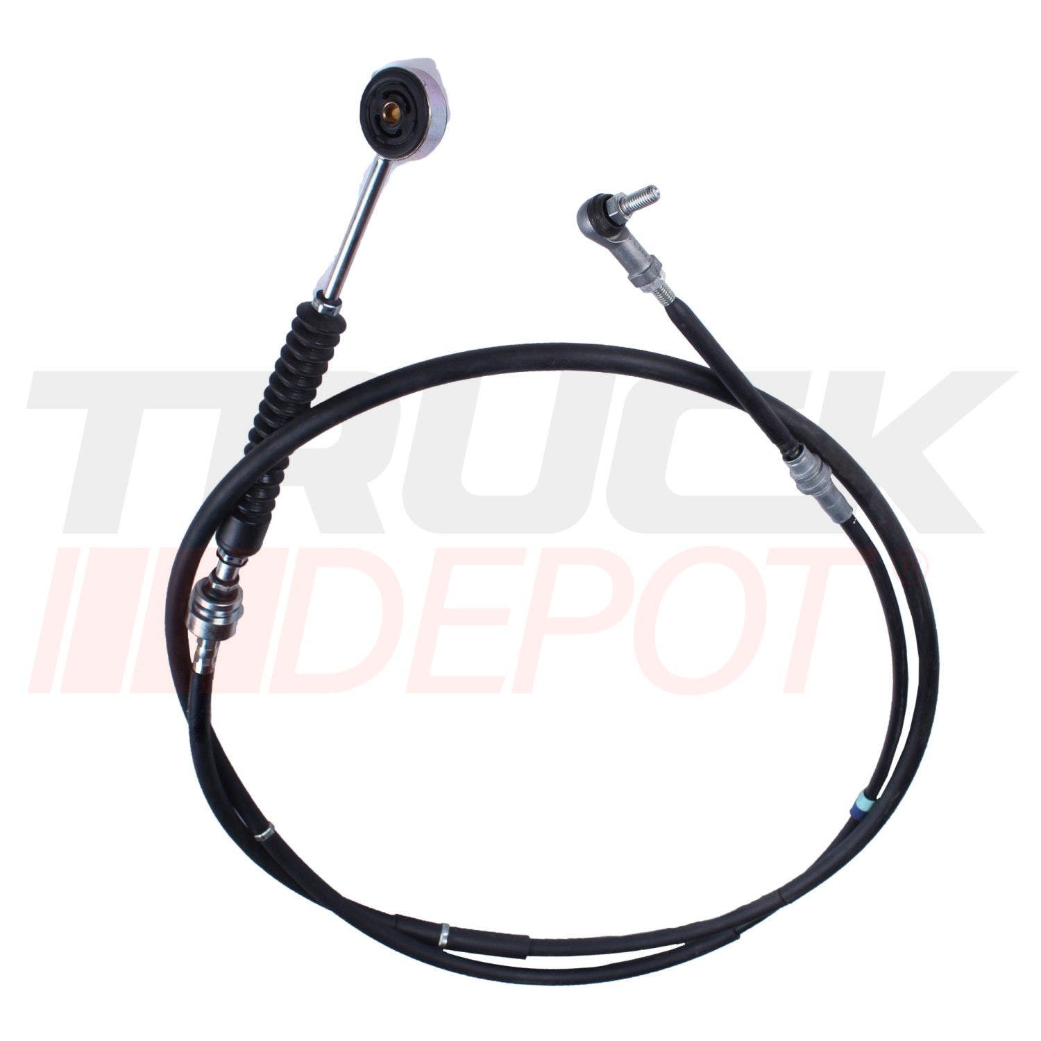 Cable de cambios cabezal/argolla seguro Isuzu NQR PP 120"/SS 101"