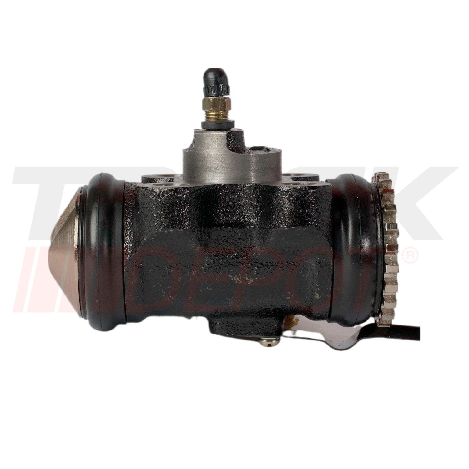 Bomba de frenos trasera 1 1/2 Isuzu NRR izquierda con grifo